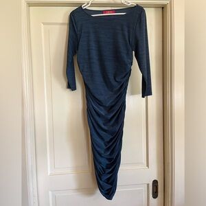 Catharine Malandrino Medium midi dress with rouched waist